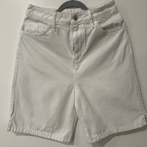 🌷Collusion White Denim Shorts Size 30